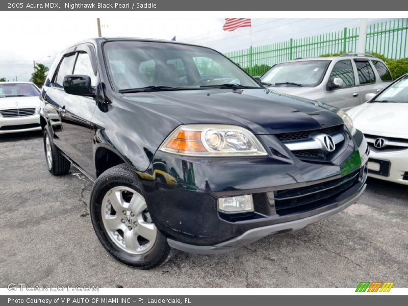Nighthawk Black Pearl / Saddle 2005 Acura MDX