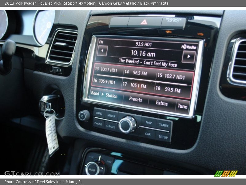 Controls of 2013 Touareg VR6 FSI Sport 4XMotion