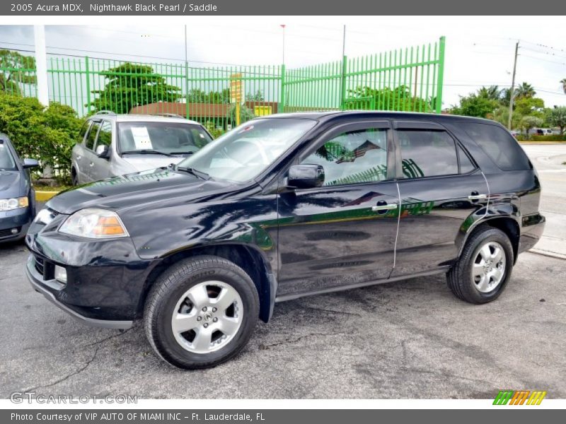 Nighthawk Black Pearl / Saddle 2005 Acura MDX