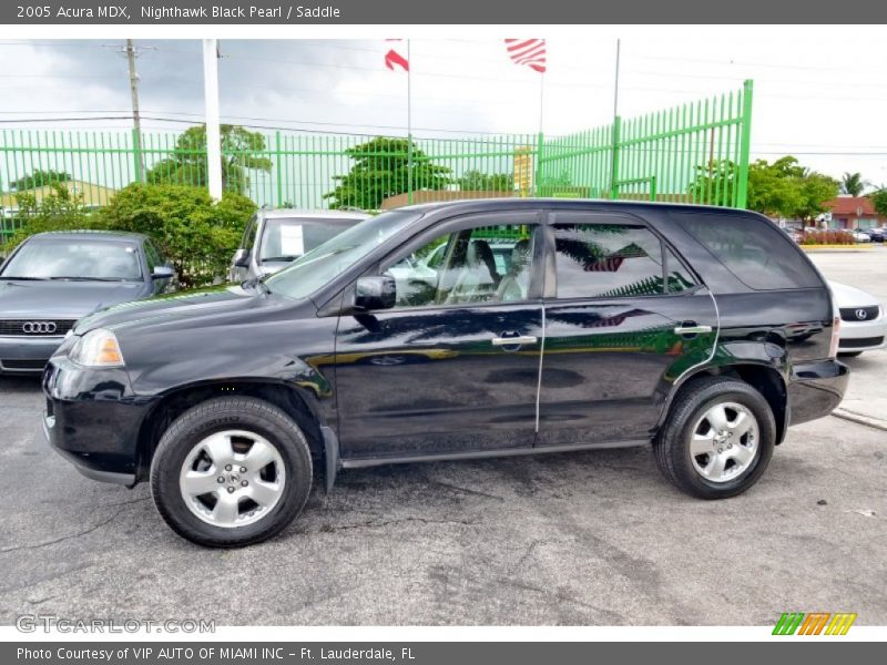Nighthawk Black Pearl / Saddle 2005 Acura MDX