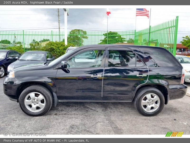 Nighthawk Black Pearl / Saddle 2005 Acura MDX