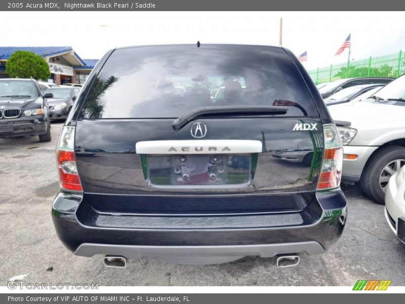 Nighthawk Black Pearl / Saddle 2005 Acura MDX