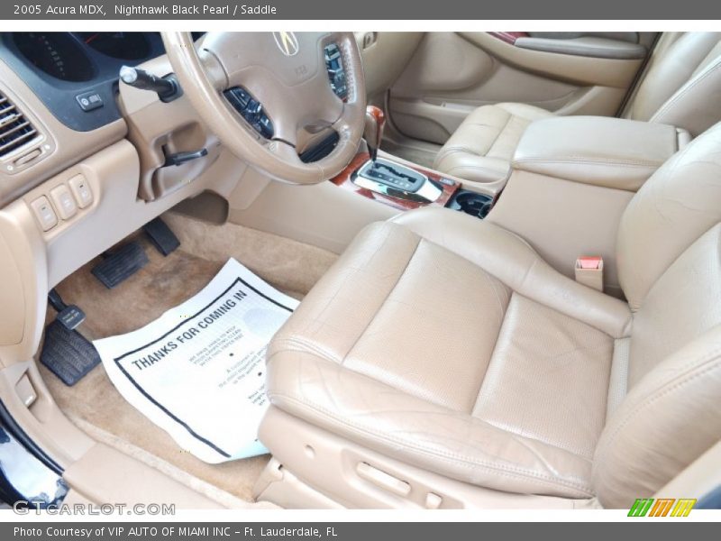 Nighthawk Black Pearl / Saddle 2005 Acura MDX