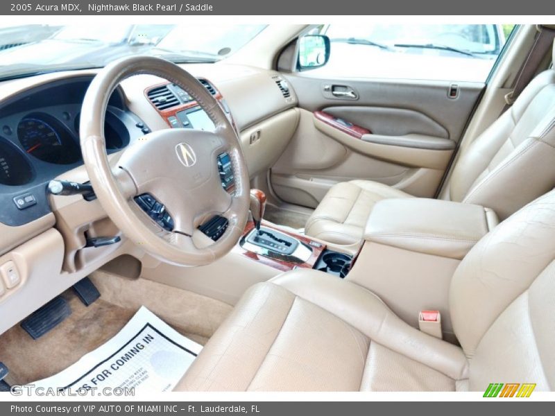 Nighthawk Black Pearl / Saddle 2005 Acura MDX
