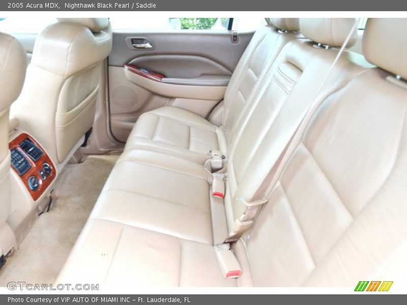 Nighthawk Black Pearl / Saddle 2005 Acura MDX