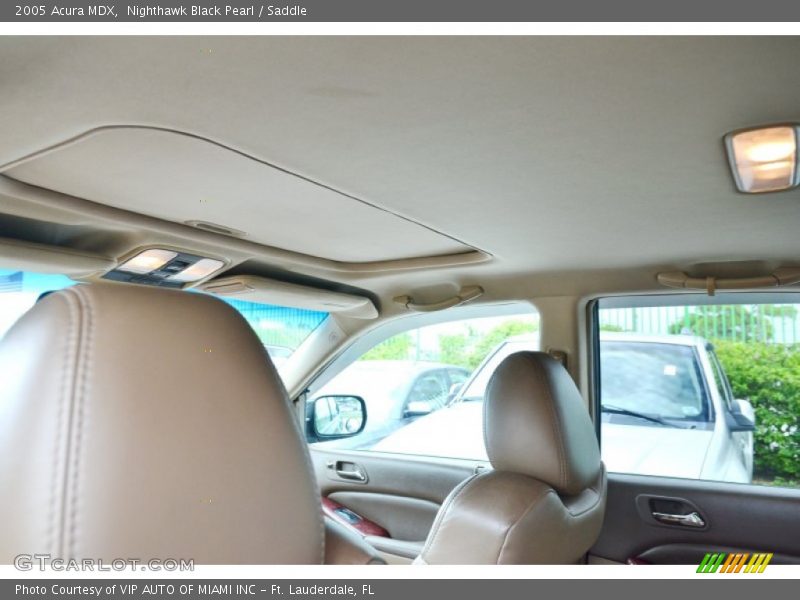 Nighthawk Black Pearl / Saddle 2005 Acura MDX