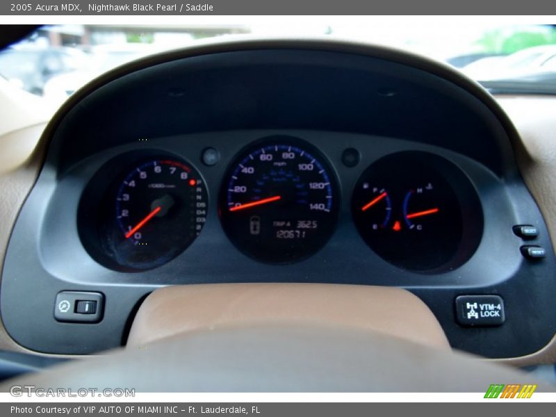 Nighthawk Black Pearl / Saddle 2005 Acura MDX