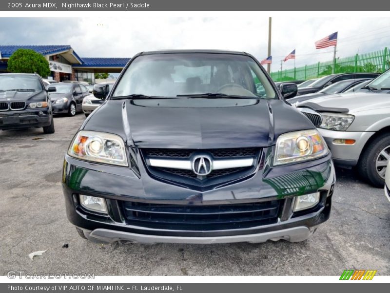 Nighthawk Black Pearl / Saddle 2005 Acura MDX