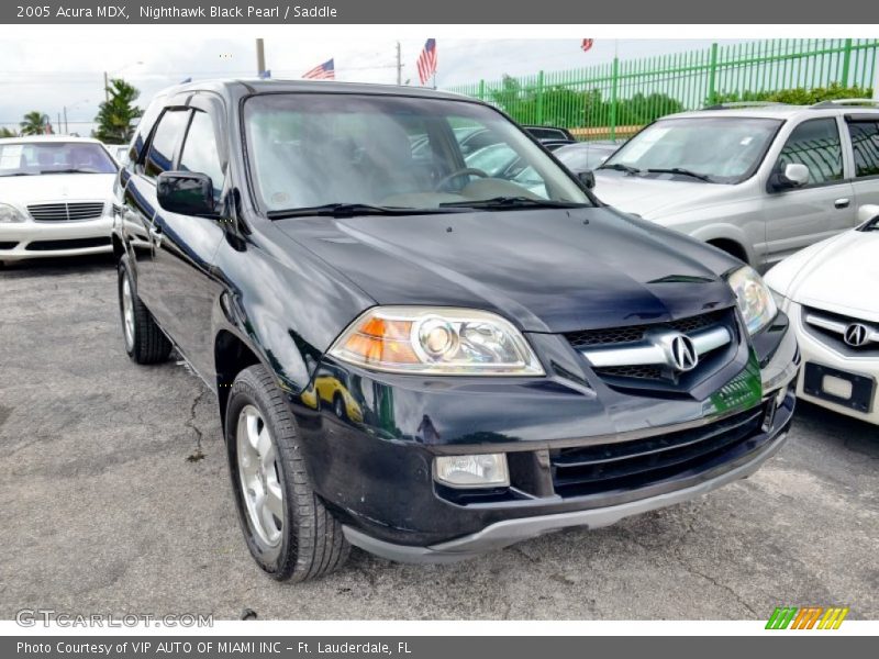 Nighthawk Black Pearl / Saddle 2005 Acura MDX