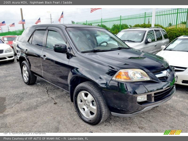 Nighthawk Black Pearl / Saddle 2005 Acura MDX