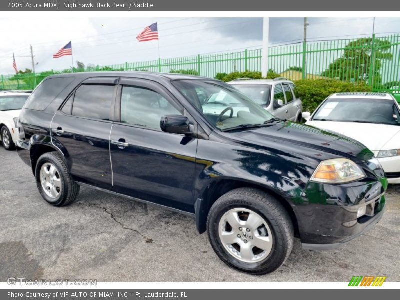 Nighthawk Black Pearl / Saddle 2005 Acura MDX