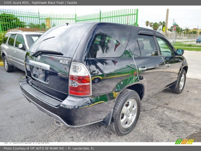 Nighthawk Black Pearl / Saddle 2005 Acura MDX