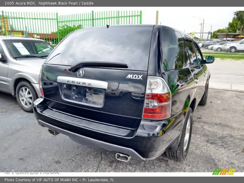 Nighthawk Black Pearl / Saddle 2005 Acura MDX