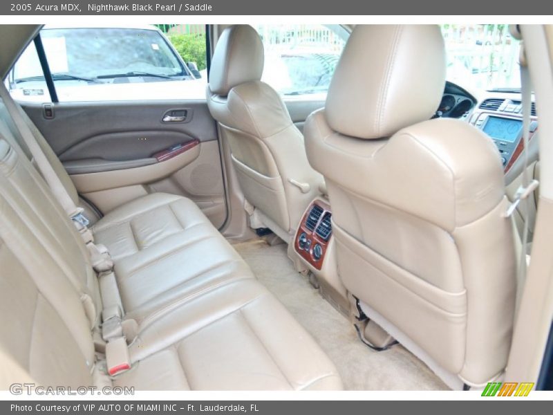 Nighthawk Black Pearl / Saddle 2005 Acura MDX