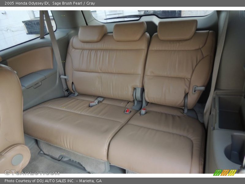 Sage Brush Pearl / Gray 2005 Honda Odyssey EX