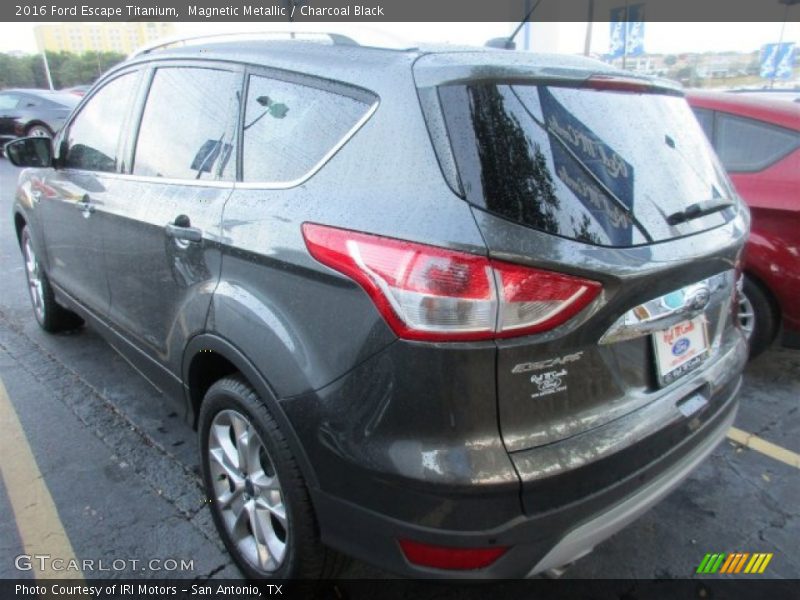 Magnetic Metallic / Charcoal Black 2016 Ford Escape Titanium