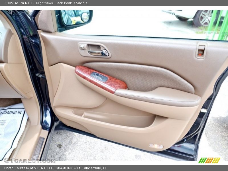 Nighthawk Black Pearl / Saddle 2005 Acura MDX