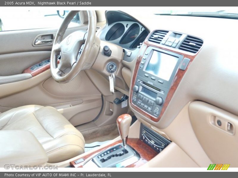 Nighthawk Black Pearl / Saddle 2005 Acura MDX