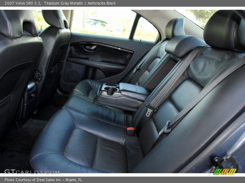 Rear Seat of 2007 S80 3.2