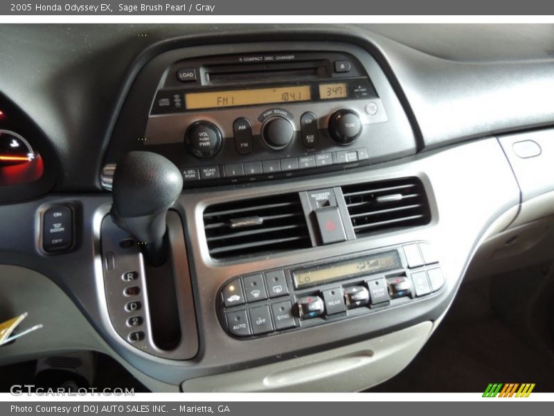 Sage Brush Pearl / Gray 2005 Honda Odyssey EX