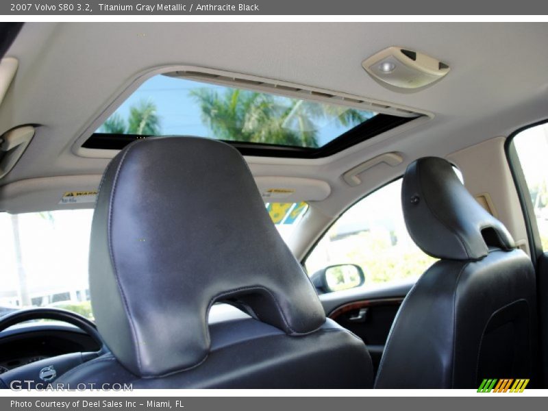 Titanium Gray Metallic / Anthracite Black 2007 Volvo S80 3.2