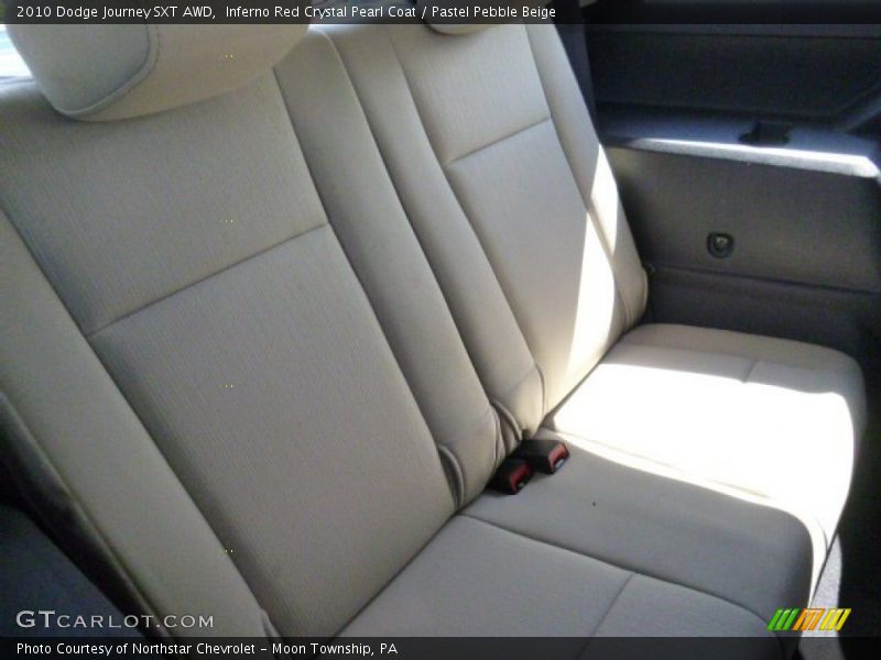 Inferno Red Crystal Pearl Coat / Pastel Pebble Beige 2010 Dodge Journey SXT AWD