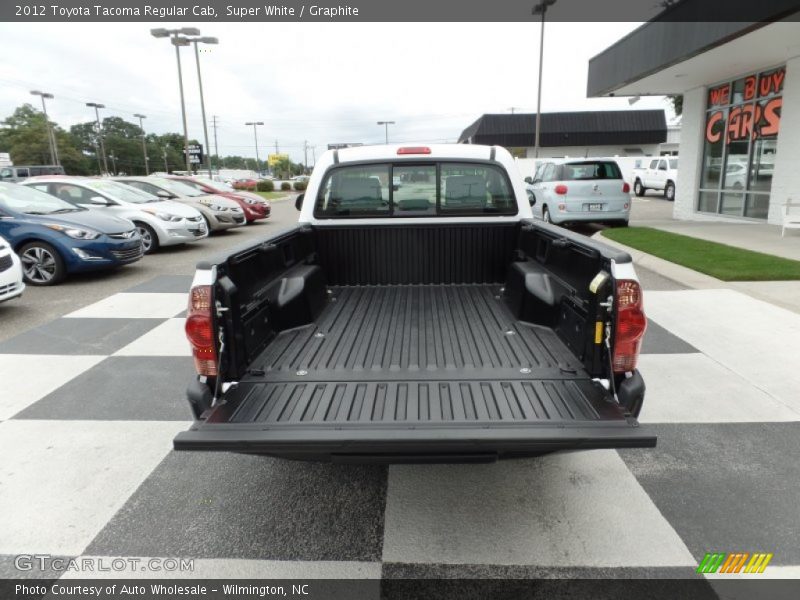 Super White / Graphite 2012 Toyota Tacoma Regular Cab