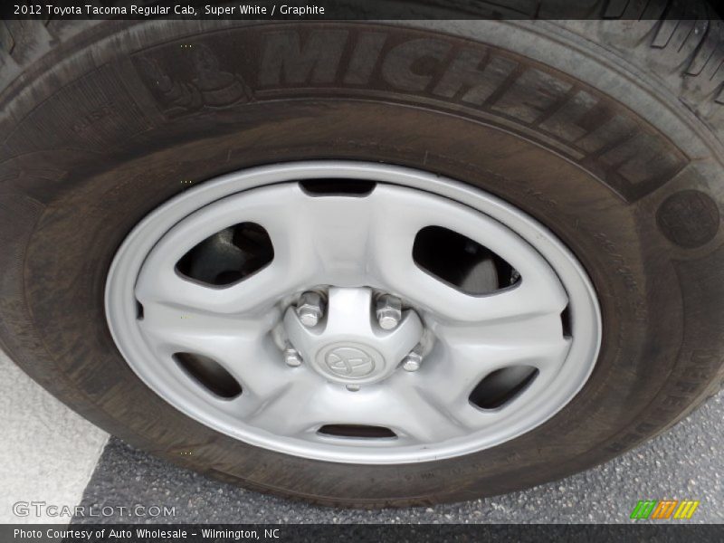 Super White / Graphite 2012 Toyota Tacoma Regular Cab