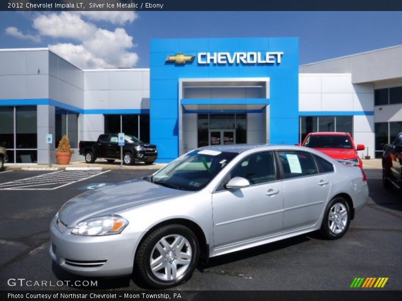 Silver Ice Metallic / Ebony 2012 Chevrolet Impala LT