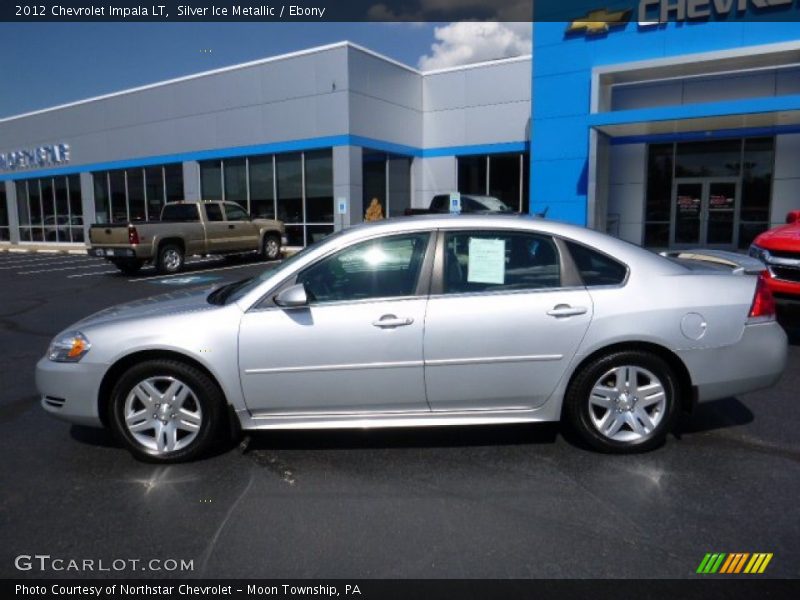 Silver Ice Metallic / Ebony 2012 Chevrolet Impala LT