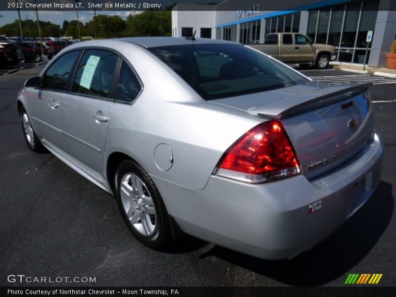 Silver Ice Metallic / Ebony 2012 Chevrolet Impala LT