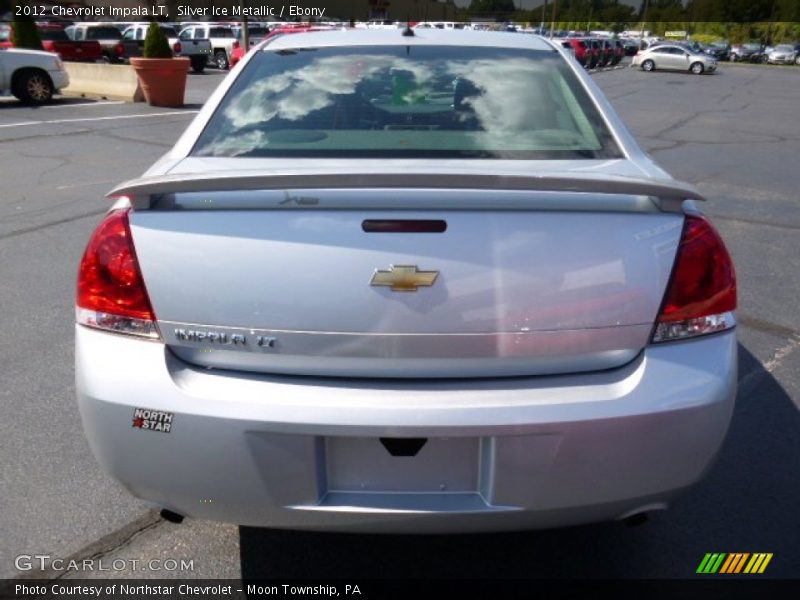 Silver Ice Metallic / Ebony 2012 Chevrolet Impala LT