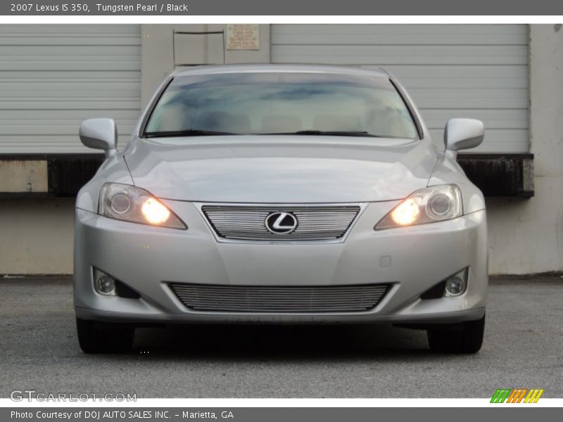 Tungsten Pearl / Black 2007 Lexus IS 350
