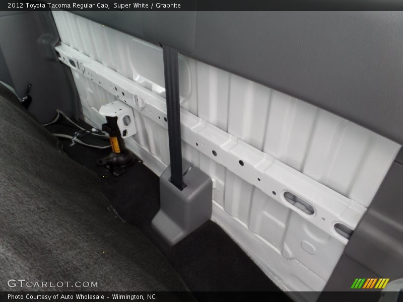 Super White / Graphite 2012 Toyota Tacoma Regular Cab