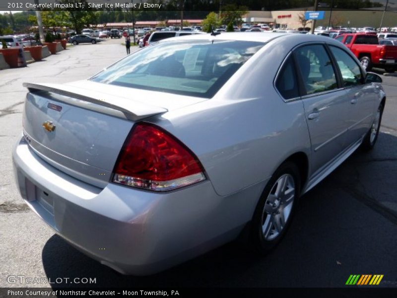 Silver Ice Metallic / Ebony 2012 Chevrolet Impala LT