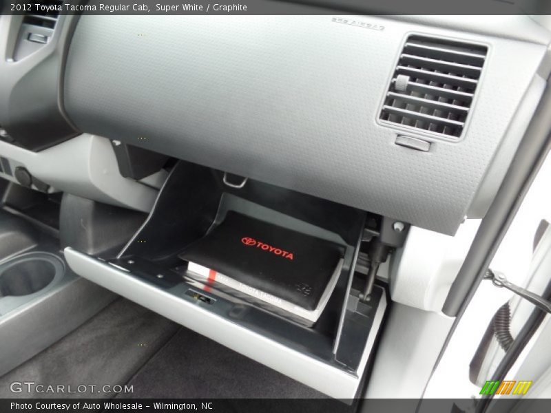 Super White / Graphite 2012 Toyota Tacoma Regular Cab