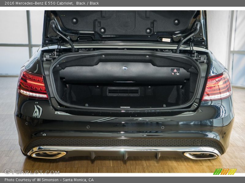 Black / Black 2016 Mercedes-Benz E 550 Cabriolet