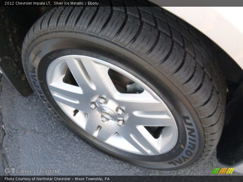 Silver Ice Metallic / Ebony 2012 Chevrolet Impala LT