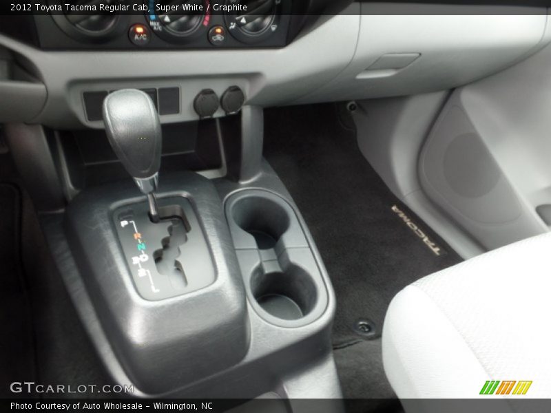 Super White / Graphite 2012 Toyota Tacoma Regular Cab