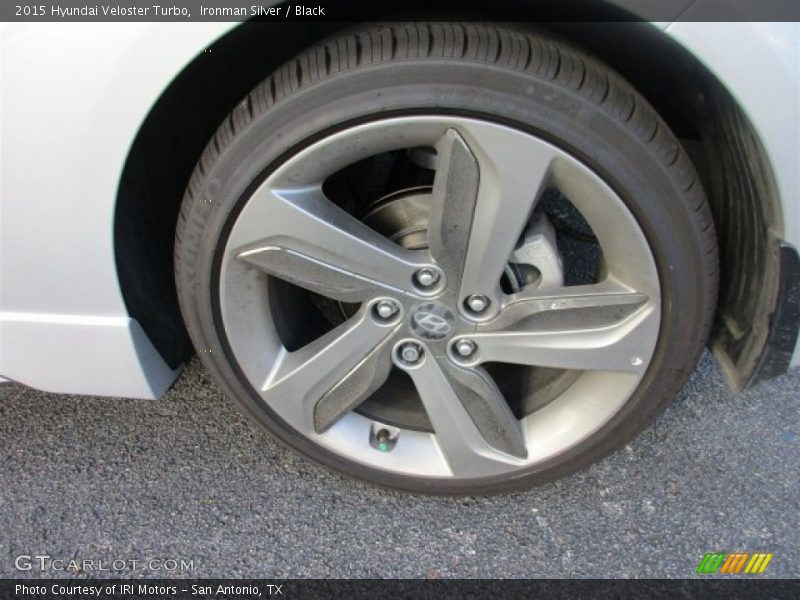 Ironman Silver / Black 2015 Hyundai Veloster Turbo