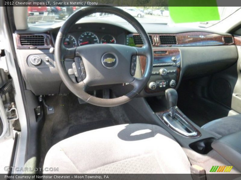 Silver Ice Metallic / Ebony 2012 Chevrolet Impala LT