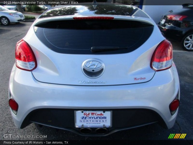 Ironman Silver / Black 2015 Hyundai Veloster Turbo