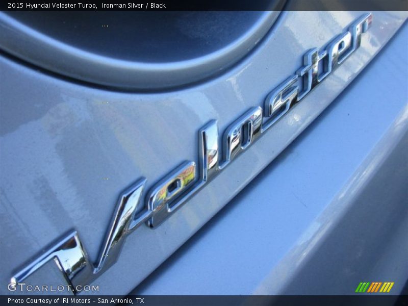 Ironman Silver / Black 2015 Hyundai Veloster Turbo