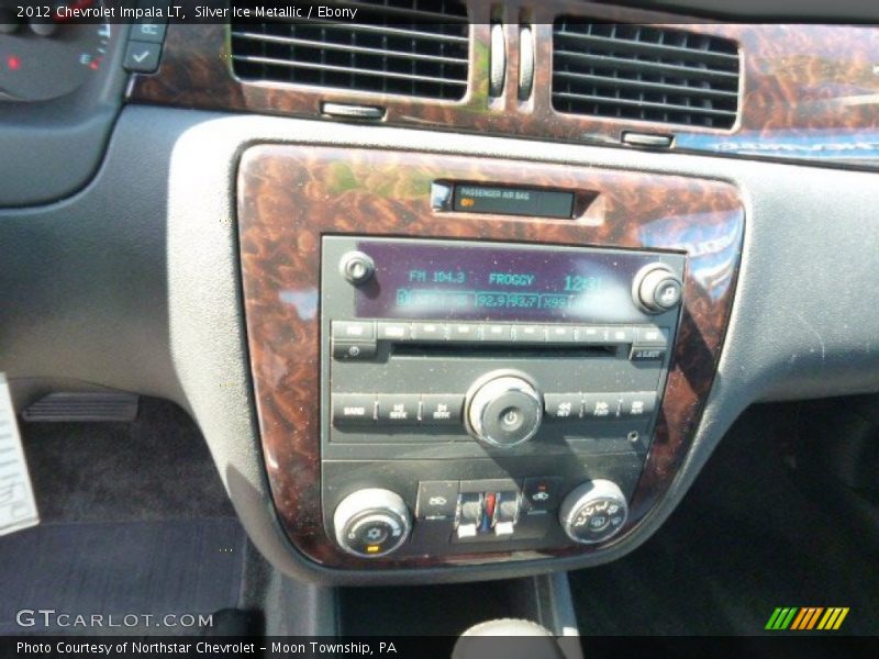 Silver Ice Metallic / Ebony 2012 Chevrolet Impala LT