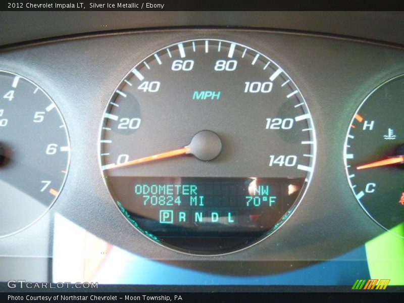 Silver Ice Metallic / Ebony 2012 Chevrolet Impala LT