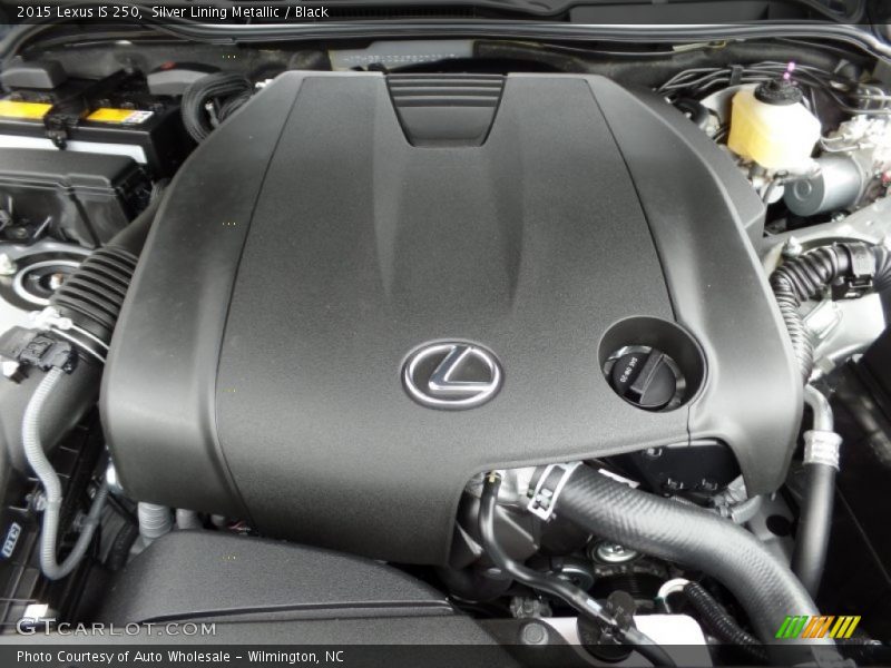 Silver Lining Metallic / Black 2015 Lexus IS 250