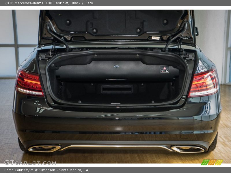 Black / Black 2016 Mercedes-Benz E 400 Cabriolet