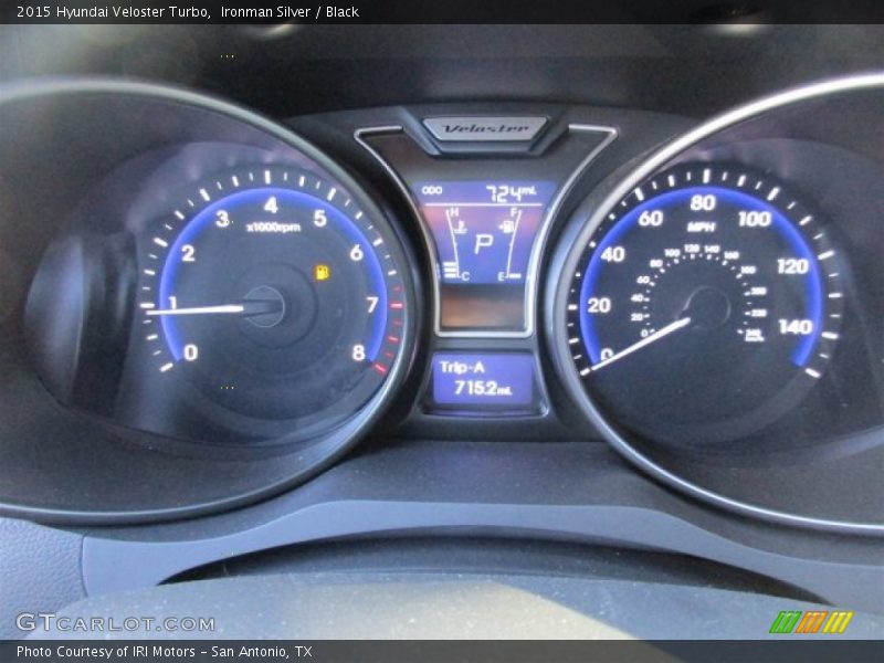 Ironman Silver / Black 2015 Hyundai Veloster Turbo
