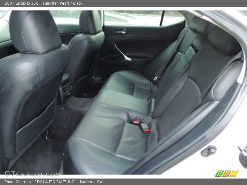 Tungsten Pearl / Black 2007 Lexus IS 350