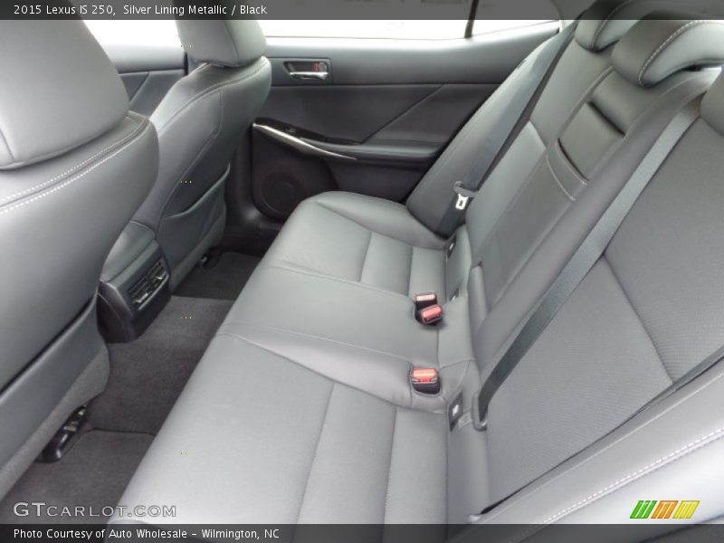 Silver Lining Metallic / Black 2015 Lexus IS 250